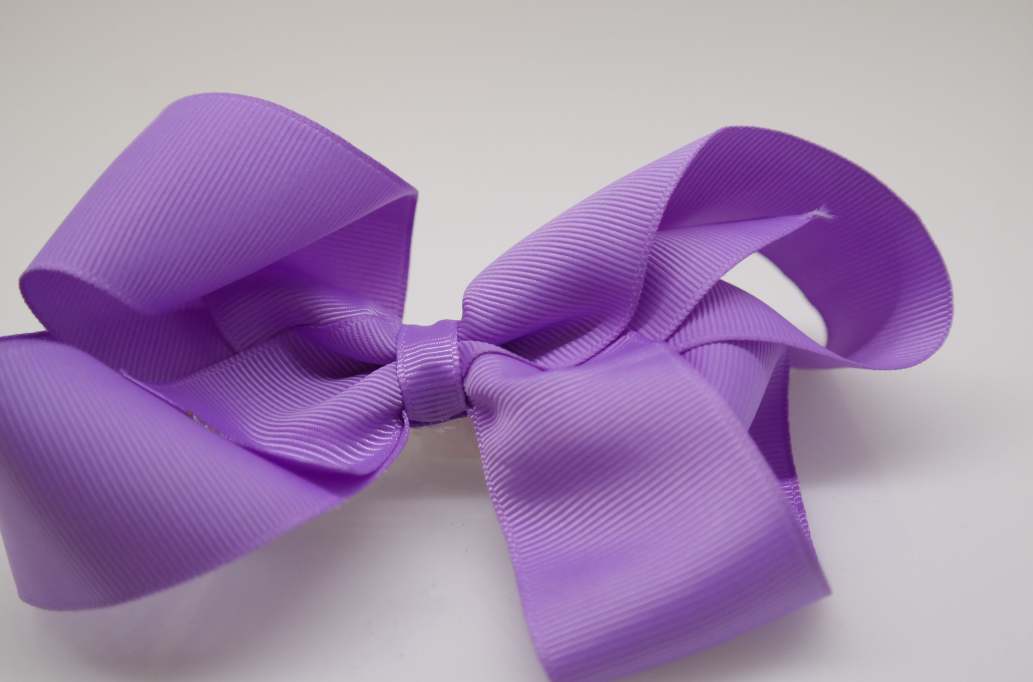 Itty bitty tuxedo hair Bow with colors  Hyacinth
